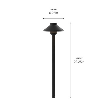 15820bkt27 kichler, buy kichler 15820bkt27 kichler landscape lighting path light, kichler landsca...