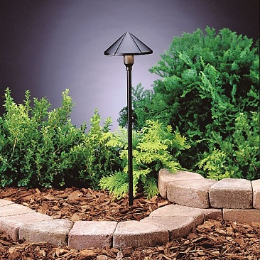 Durable Kichler 12V center mount path light featuring a stylish design and 3000K LED for Canadian...