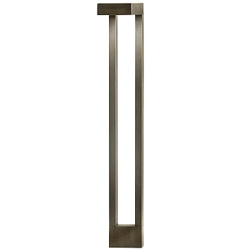 Elegant Kichler two-arm path light with architectural bronze finish, designed for landscaping pro...