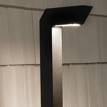 Durable Kichler 15846BKT Textured Black LED Right Angle Path Light