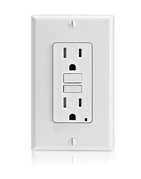 Discover the Leviton GFRT1-W 15 Amp GFCI Outlet.