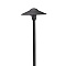 Kichler 15310BKT landscape lighting path light in textured black designed for 12V outdoor systems