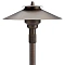 Landscape path lighting with Kichler 15503CBR, featuring a centennial brass finish and energy-eff...