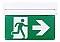 180 MINUTES SELF-POWERED SLIM RUNNING MAN EXIT SIGN