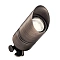 Kichler 15475CBR LED spot light offering precise lighting for gardens and pathways with a centenn...