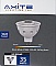 AXITE MR16 6W LED BULB ENCLOSED FIXTURE RATED 27K