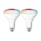 SATCO S11256 Starfish BR30 WiFi Smart LED Lamp (2/Pack)