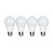 SATCO S39596 9.5W 120V 2700K A19 Non-Dimmable LED Lamp (4/Pack)