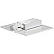 TP152 Satco TRACK LIVE END FEED WITH CANOPY - WHITE