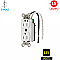 HBL8200SGWA Hubbell 15A 125V HOSPITAL-GRADE DUPLEX RECEPTACLE WITH WIRE LEADS, WHITE