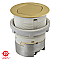 RCT220BR Hubbell 20 AMP POP-UP RECEPTACLE SURFACE MOUNT BRASS