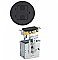 RF515BK Hubbell WOOD ELECTRICAL BOX KIT BLACK FINISH PLATE
