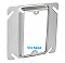 52C14 White Label SQUARE 3/4 RAISED DRYWALL MUD ELECTRICAL RING