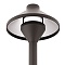 Energy-efficient Kichler 16195BKT path light, 2700K warm white LED with sleek black finish