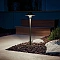 Kichler 15470CBR 12V path light designed with a cast brass dome for pathways and outdoor spaces