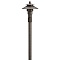 Kichler 15502CBR 12V small adjustable path light in centennial brass, durable and elegant for out...