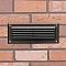 Kichler 15773AZT30R 12V louvered brick light in architectural bronze for pathways and walls