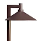 Kichler 15800AZT27R 12V LED path light in architectural bronze for pathways and gardens