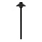 Durable Kichler 15820BKT27 landscape path light in black, ideal for outdoor lighting