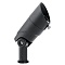 Durable Kichler small floodlight in textured black finish with 35-degree beam spread